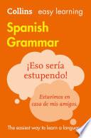 libro Easy Learning Spanish Grammar (collins Easy Learning Spanish)