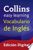 libro Easy Learning Vocabulario De Inglés (collins Easy Learning English)