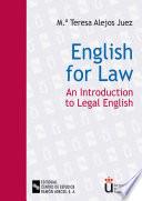 libro English For Law