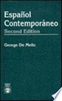 libro Español Contemporáneo