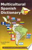 libro Multicultural Spanish Dictionary