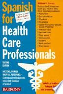 libro Spanish For Health Care Professionals