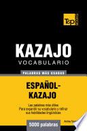 libro Vocabulario Español Kazajo   5000 Palabras Más Usadas