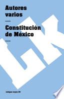 libro Constitución De México
