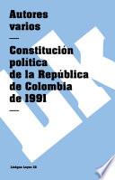 libro Constitución Política De La República De Colombia De 1991