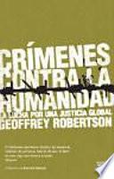 libro Crímenes Contra La Humanidad