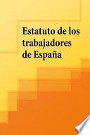 libro Estatuto De Los Trabajadores De España