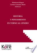 libro Historia Y Pensamiento En Torno Al Género.