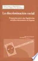 libro La Discriminación Racial