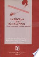 libro La Reforma De La Justicia Penal