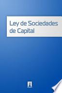 libro Ley De Sociedades De Capital (Испания)