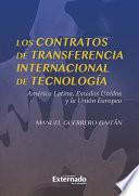 libro Los Contratos De Transferencia Internacional De Tecnología