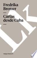 libro Cartas Desde Cuba