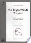 libro En La Guerra De España