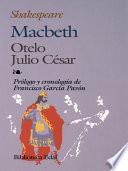 libro Macbeth, Otelo Y Julio César