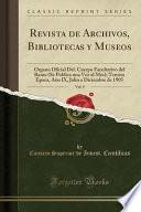 Revista De Archivos, Bibliotecas Y Museos, Vol. 9