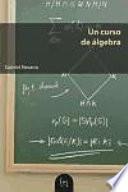 libro Un Curso De álgebra