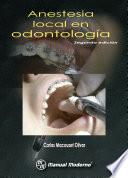 libro Anestesia Local En Odontología