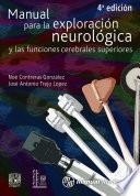 libro Manual Para La Exploración Neurológica Y Las Funciones Cerebrales Superiores