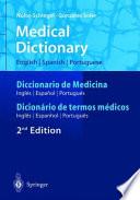 libro Medical Dictionary/diccionario De Medicina/dicionário De Termos Médicos