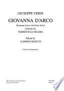 libro Giovanna D Arco