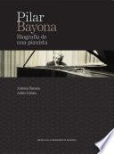 libro Pilar Bayona. Biografía De Una Pianista