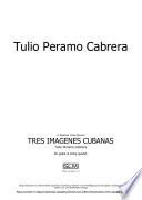 libro Tres Imágenes Cubanas