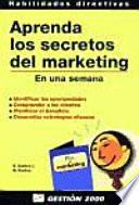 libro Aprenda Los Secretos Del Marketing