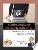 libro Communicating Effectively With Email
