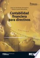 libro Contabilidad Financiera Para Directivos