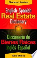 libro English Spanish Real Estate Dictionary