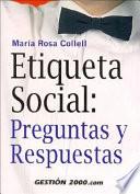 libro Etiqueta Social