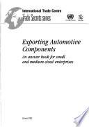 libro Exporting Automotive Components