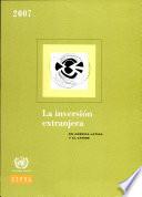 libro La Inversión Extranjera En América Latina Y El Caribe 2007