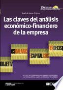 libro Las Claves Del Análisis Económico Financiero De La Empresa