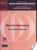 libro Latin America And The Caribbean Demographic Observatory: International Migration (includes Chart And Cd Rom)