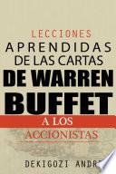 libro Lecciones Aprendidas De Las Cartas De Warren Buffet A Los Accionistas