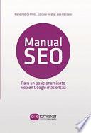 libro Manual Seo. Posicionamiento Web En Google Para Un Marketing Más Eficaz