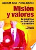 libro Misión Y Valores