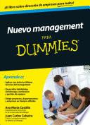 libro Nuevo Management Para Dummies