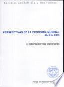 libro Perspectivas De La Economía Mundial Abril De 2003