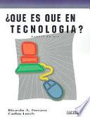 libro Qué Es Qué En Tecnología?