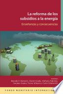libro Reforma De Los Subsidios A La Energía