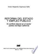 libro Reforma Del Estado Y Empleo Público