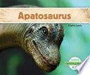 libro Apatosaurus