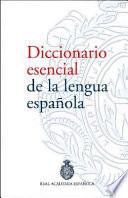 libro Diccionario Esencial De La Lengua Española