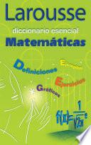 libro Diccionario Esencial Matemáticas