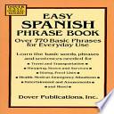 libro Easy Spanish Phrase Book