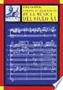 libro Enfoques Analíticos De La Música Del Siglo Xx