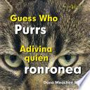 libro Guess Who Purrs/adivina Quien Ronronea